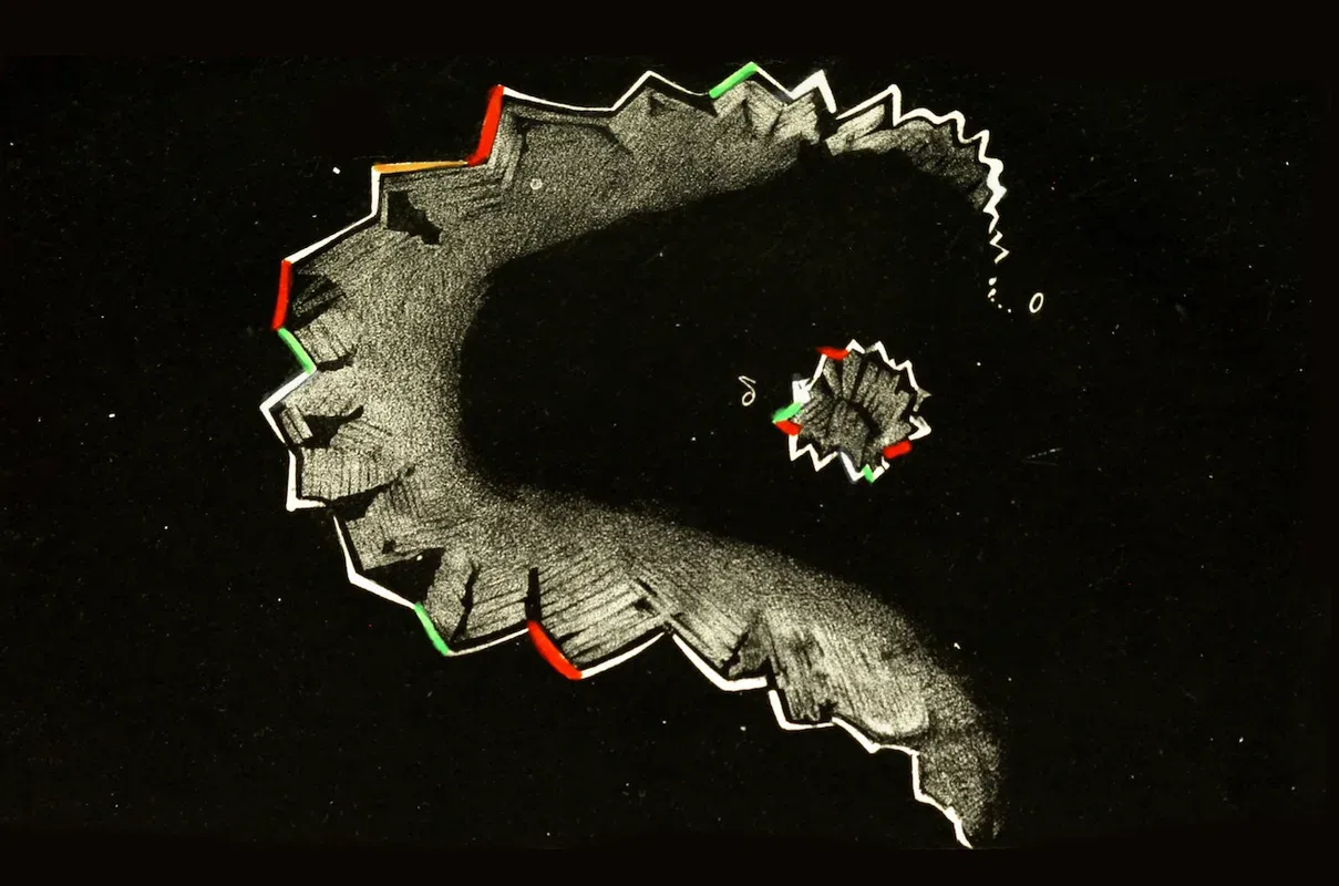 Hubert Airy's 1870 visualization of the scintillating scotoma of his migraine