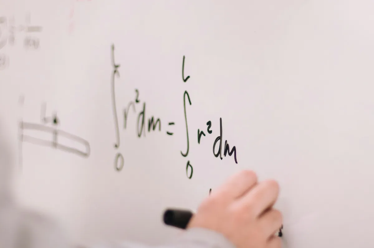 An integral equation in a whiteboard