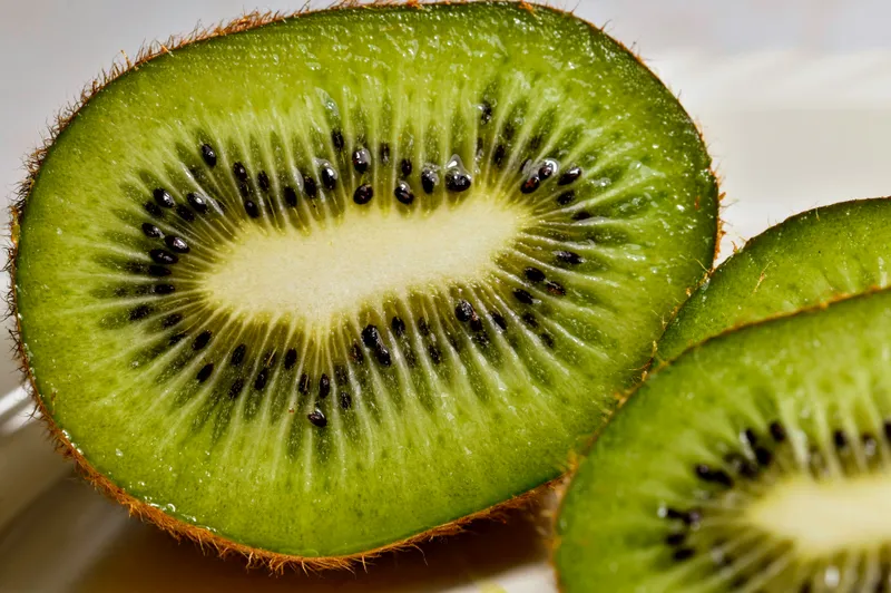 A photo of a kiwi fruit